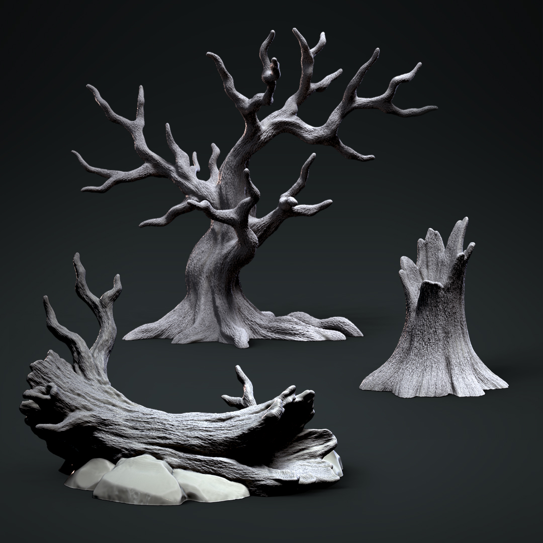 Dead trees